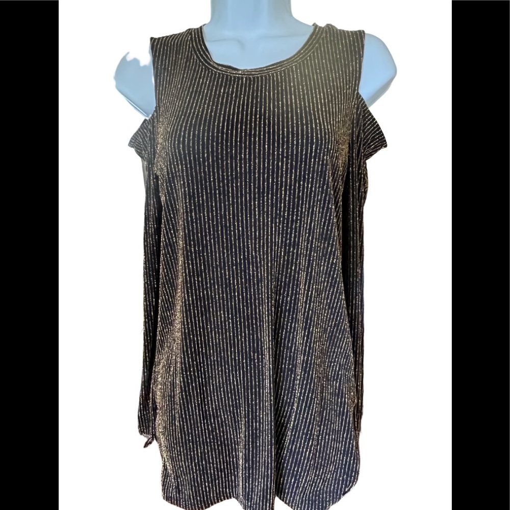 NWOT Michael Kors Cold Shoulder Longsleeve top